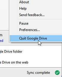 Quit-Google-Drive