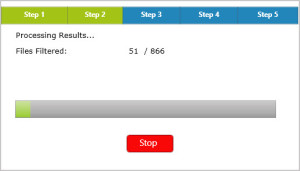 Duplicate Scan in Progress.