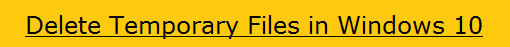 temp files windows 10