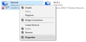 Opening up Properties for Ethernet